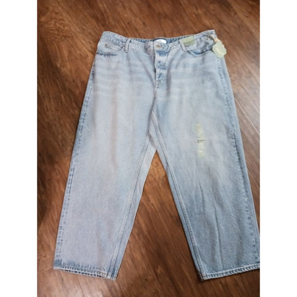 NWT Women's Ryegrass Plus Midrise Regular Fit Ankle Jeans Size 22W Button Fly$70 - Picture 6 of 9